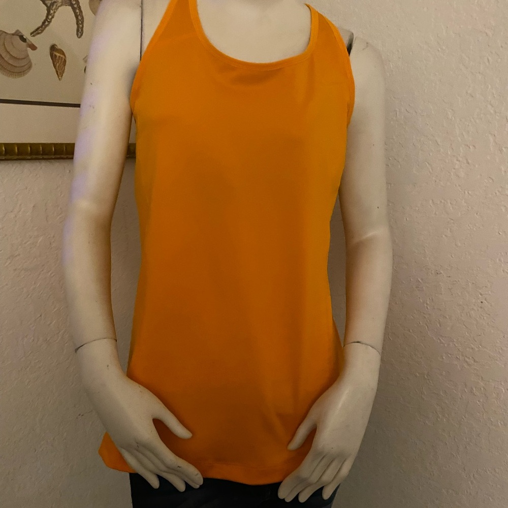 Nike Women's Vibrant Orange Tank Top